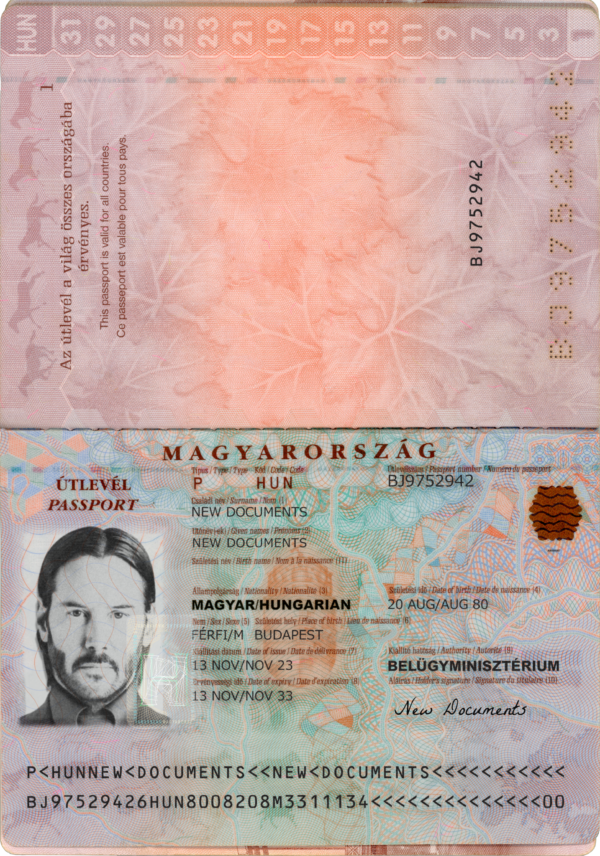 Hungary Passport