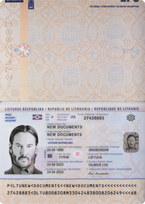 Lithuania Passport