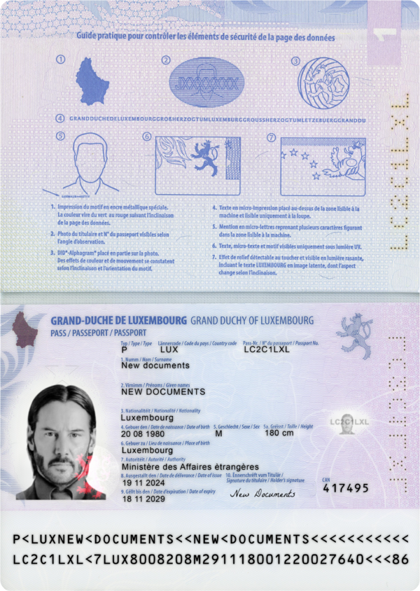 Luxembourg Passport