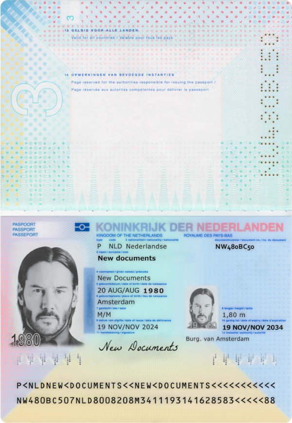 Netherlands Passport